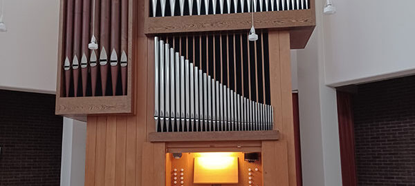 foto van het orgel in de kristalkerk groot driene