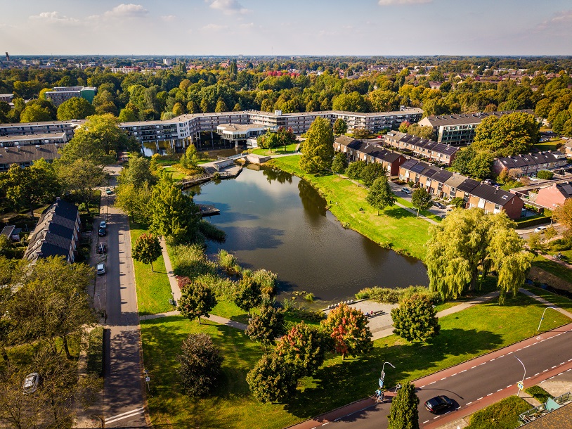 afbeelding vanuit de lucht van Groot Driene